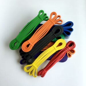 Pull Up Assistance Bands, Resistance Bands Set of 6, with Door Anchor for Men & Women, Heavy Duty Stretch Exercise Bands, Resistance Bands for Working Out, Muscle Training, Physical Therapy