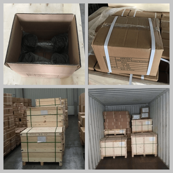 Rubber Encased Exercise & Fitness Hex Dumbbell, Single, Hand Weight For Strength Training