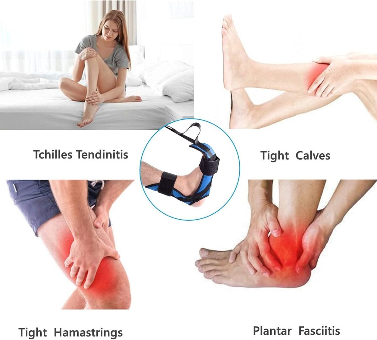 Yoga Ligament Stretching Belt Foot Rehabilitation Strap Plantar Fasciitis Leg Training - Image 6