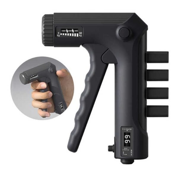 Portable Hand Exerciser with Counting Feature (5-60kg)