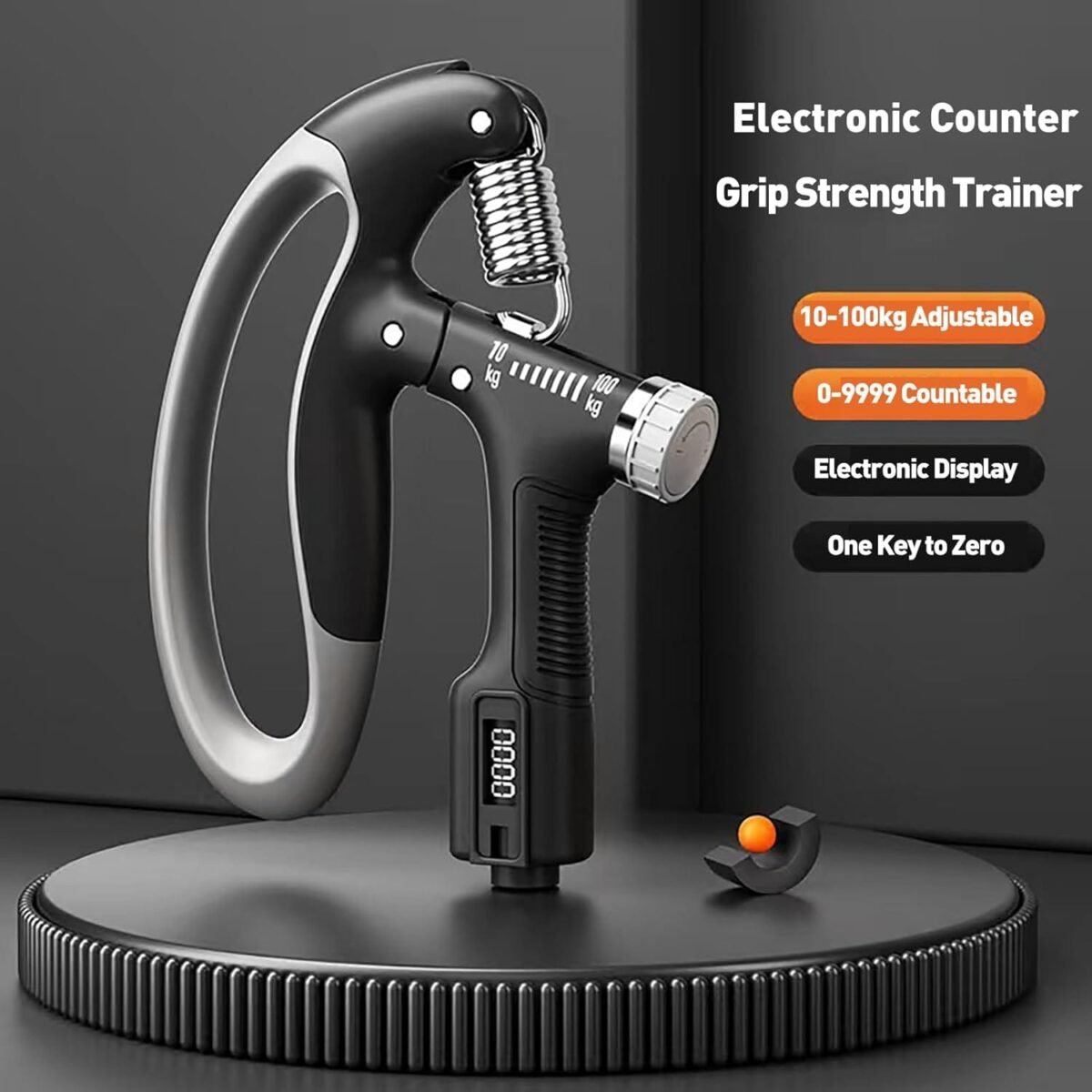 Portable Hand Exerciser with Adjustable Resistance & Smart Counting | Enhance Grip Strength - Image 7