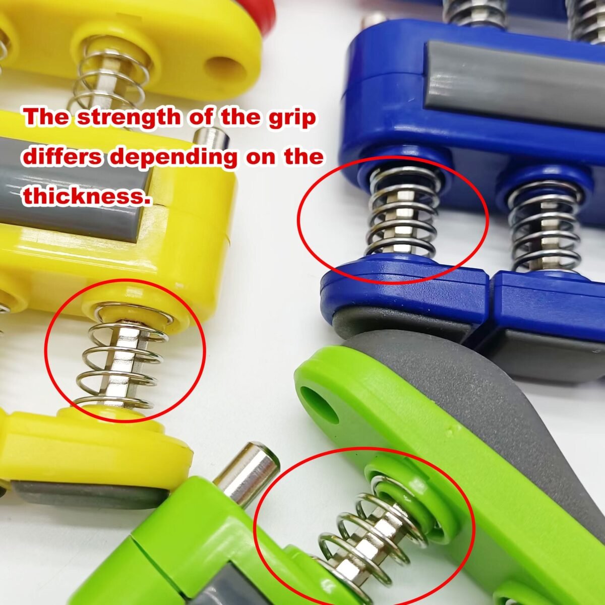 Spring-Loaded Hand & Finger Exerciser – Adjustable Tension for Strength - Image 5