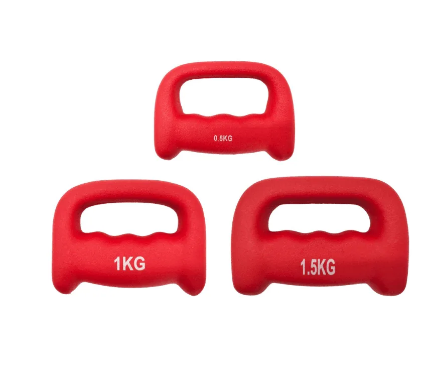 Neoprene D Grip Boxing Dumbbells  Hand Weight - Image 4
