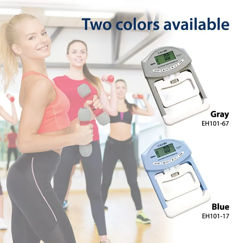 Digital Grip Strength Tester with LCD Display, 198 lbs Capacity - Image 4