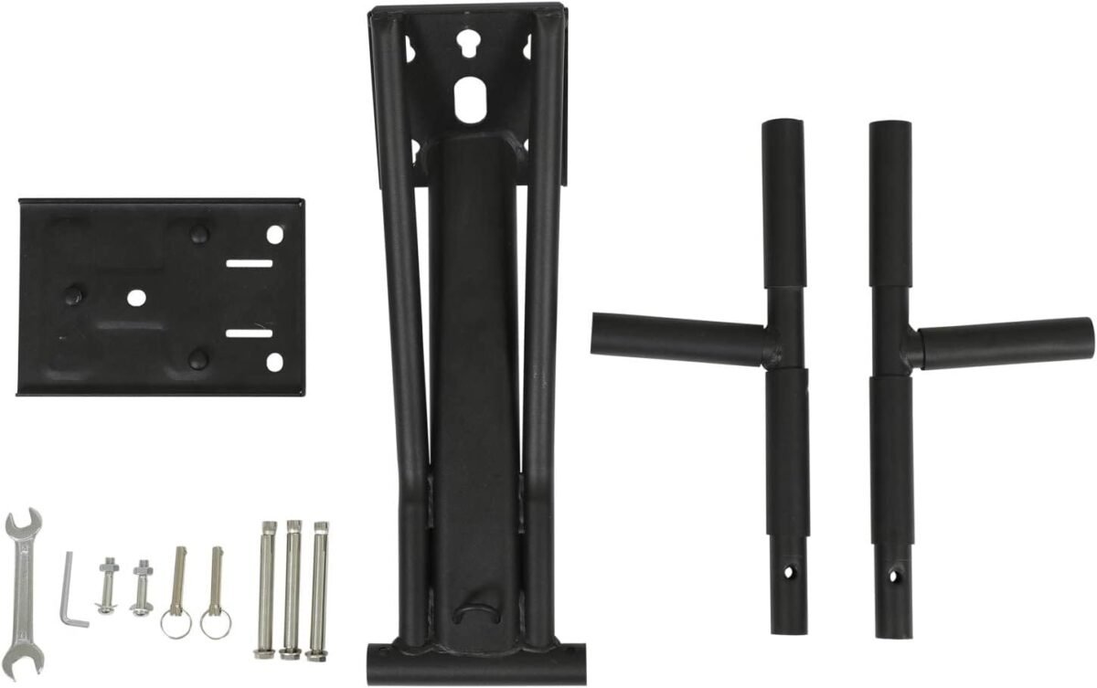 2-in-1 Wall Mounted Pull-Up Bar & Dip Bar - Image 8