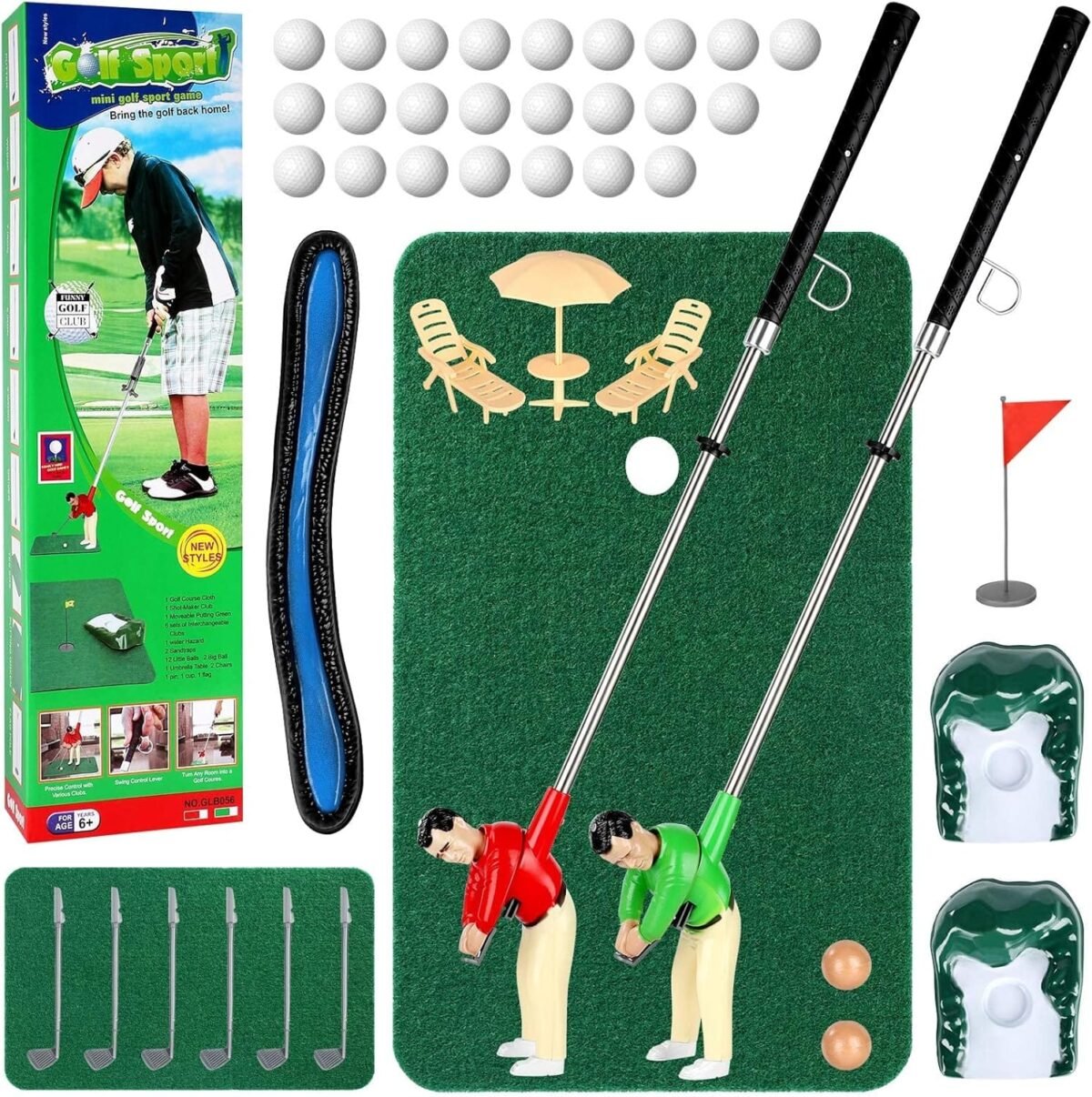 Mini Golf Toys for Kids/Adult - Family Game for 6-9 Year Olds