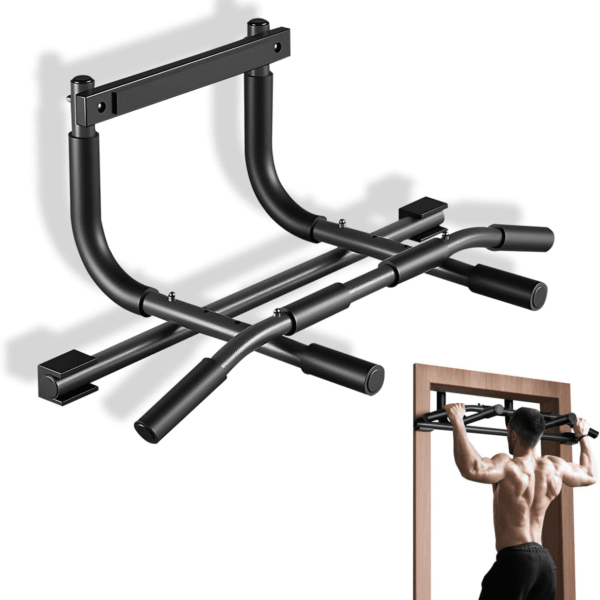 Portable Doorway Pull-Up Bar | Adjustable Height, No Screw Hanging Bar