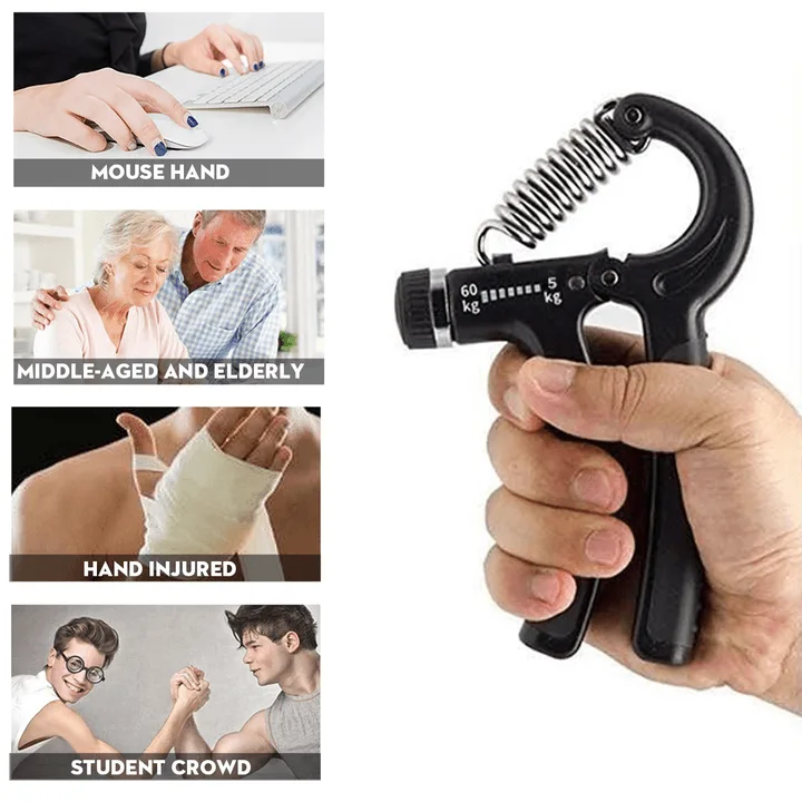 Top Selling New Grip Strength Train Adjustable Countable Hand Grip Strength Device (3)
