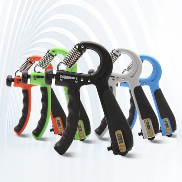 Adjustable Hand Grip Strengthener for Muscle Building and Therapy, 10-130lbs
