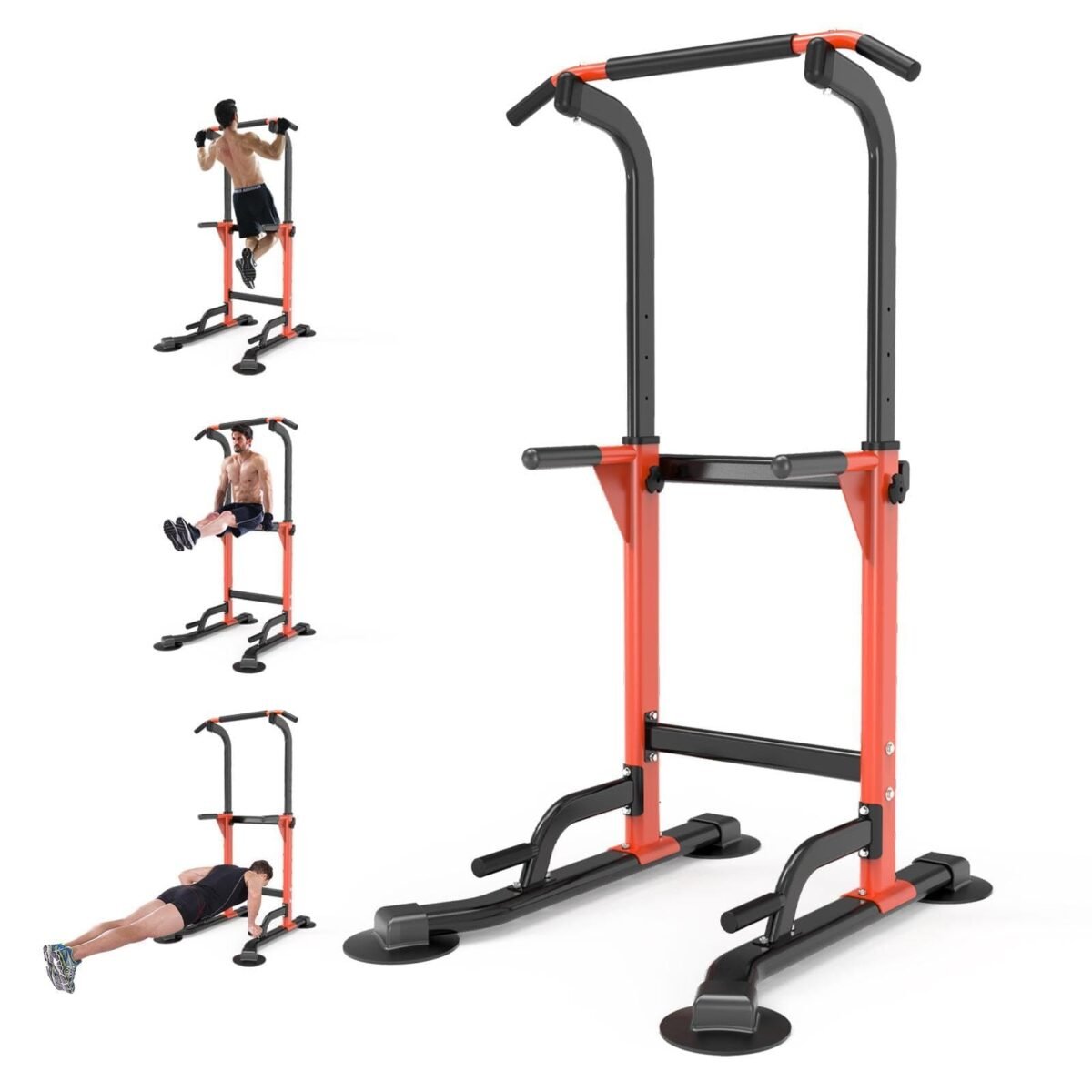 Pull Up Dip Station For Home Gym Strength Training Fitness Workout Station