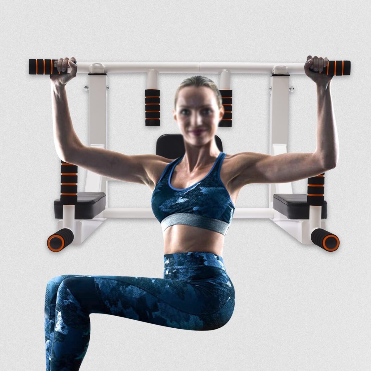 Multifunctional Wall Mounted Pull-Up Bar | Home Fitness Workout Equipment - Image 6