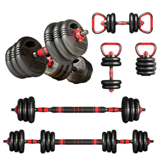 4 in 1 Adjustable Weight Dumbbell Set