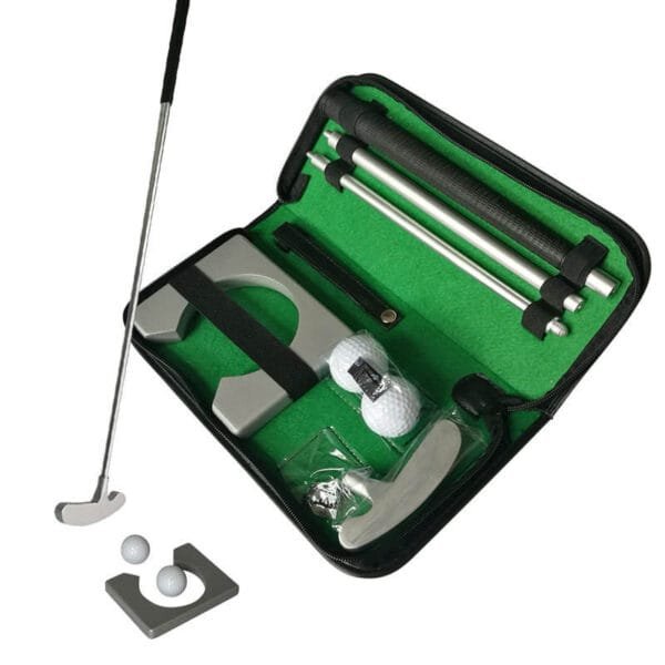 Mini Golf Set for Indoor Putting Green - Complete Practice Kit