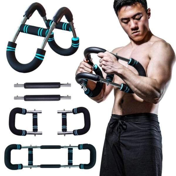 Adjustable Portable Chest Expander & Upper Body Trainer