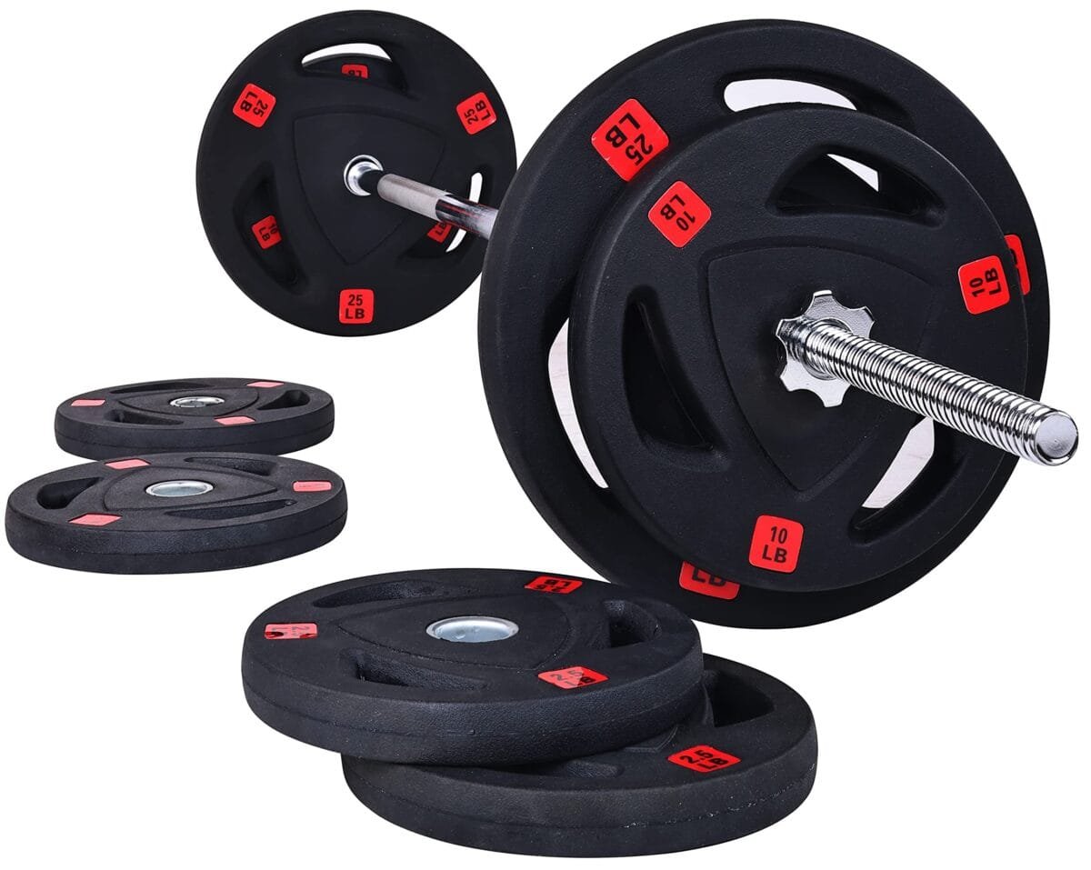 Cast Iron Weight Plate with 2 - inch Hole for Olympic Bars